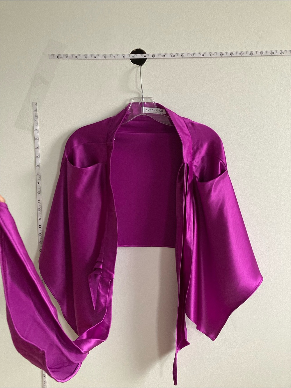 Nonchalant Large Carrie Bow Bratz Satin Gretchen Barbie Elle Blonde Wrap Skirt - Picture 7 of 9